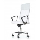 Кресло компьютерное HALMAR VIRE белый/хром